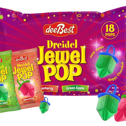 Dreidel Jewel Pops