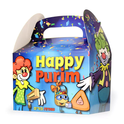 Purim Gift Box - 12PK - 6 Designs