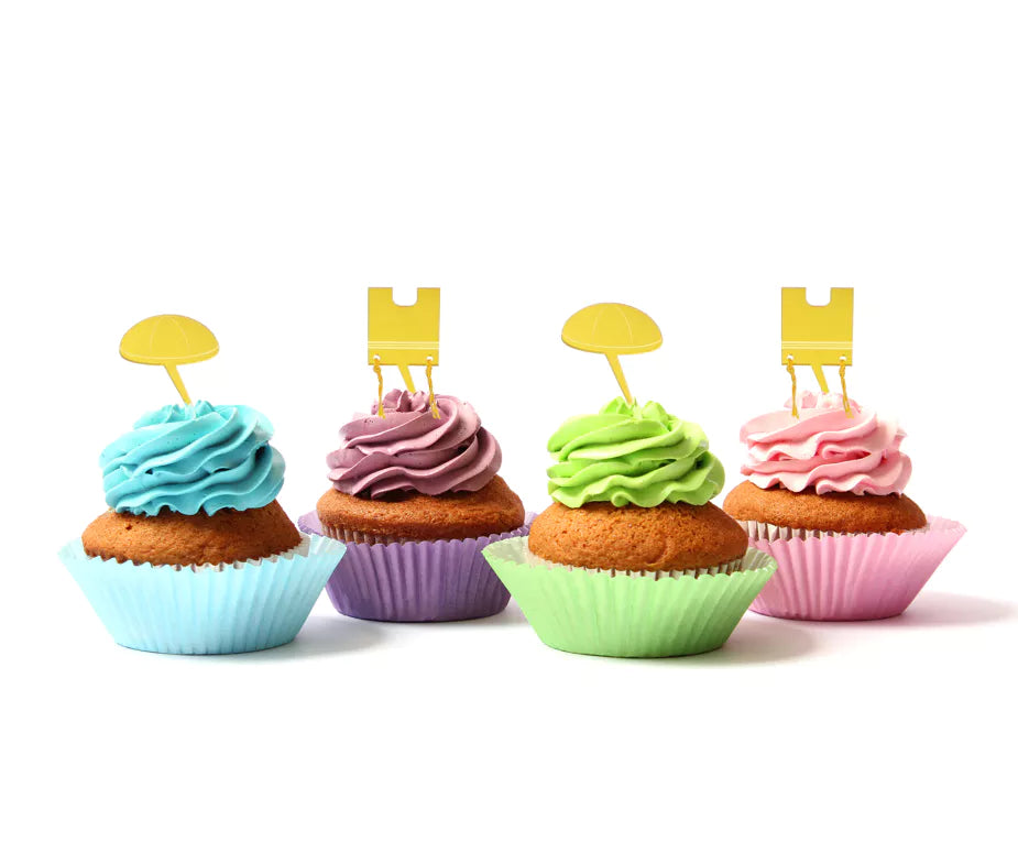 Upsherin Lucite Cake Toppers - 3 Colors