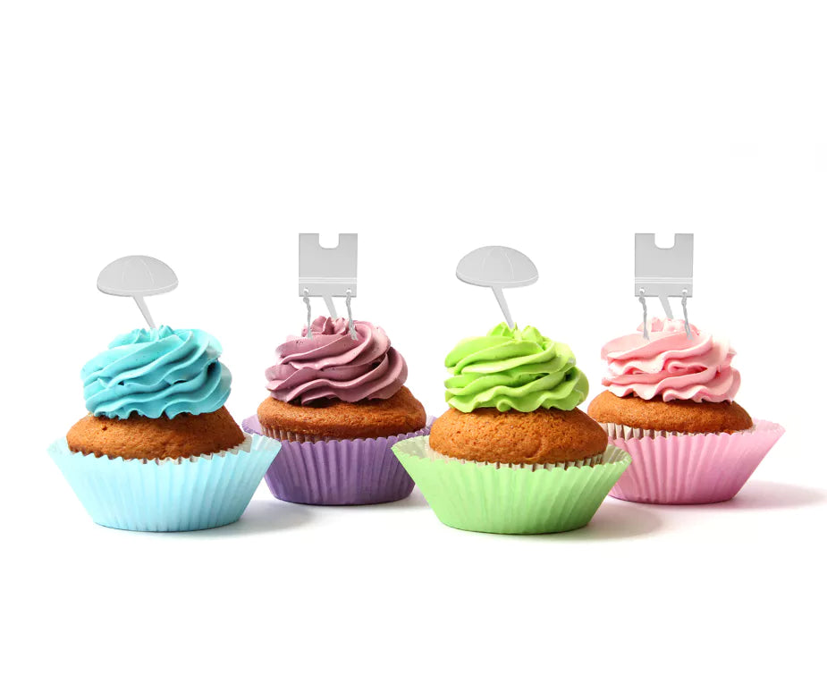 Upsherin Lucite Cake Toppers - 3 Colors