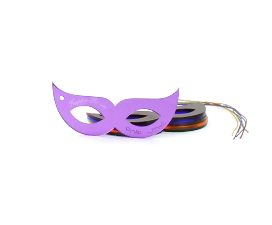 Mask Lucite Gift Tags