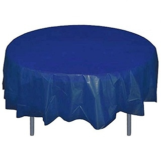 Disposable Plastic Tablecloth - 12PK