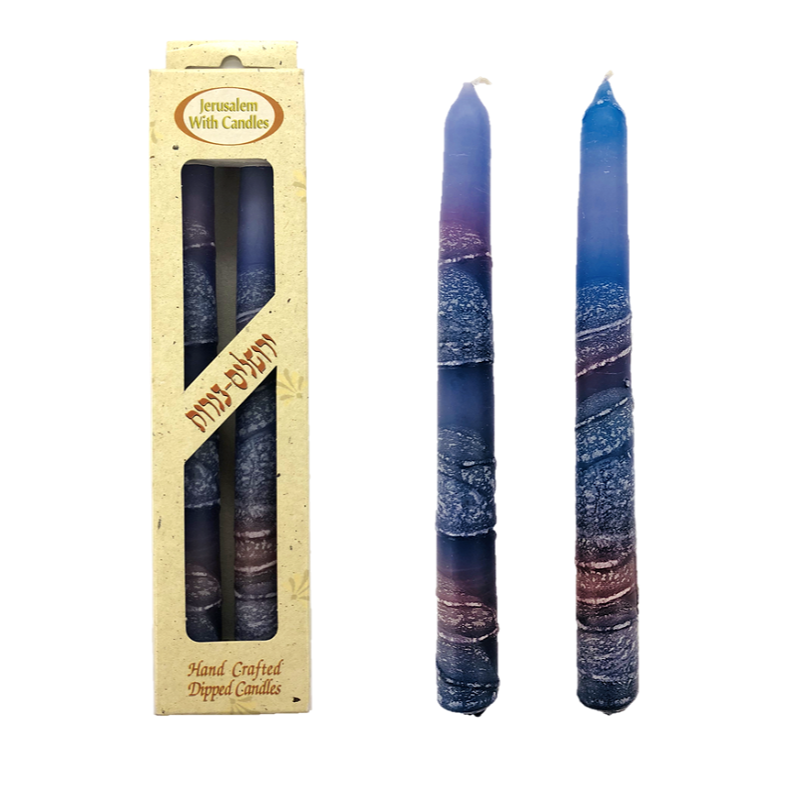 Hand Dipped Color Candles 7"