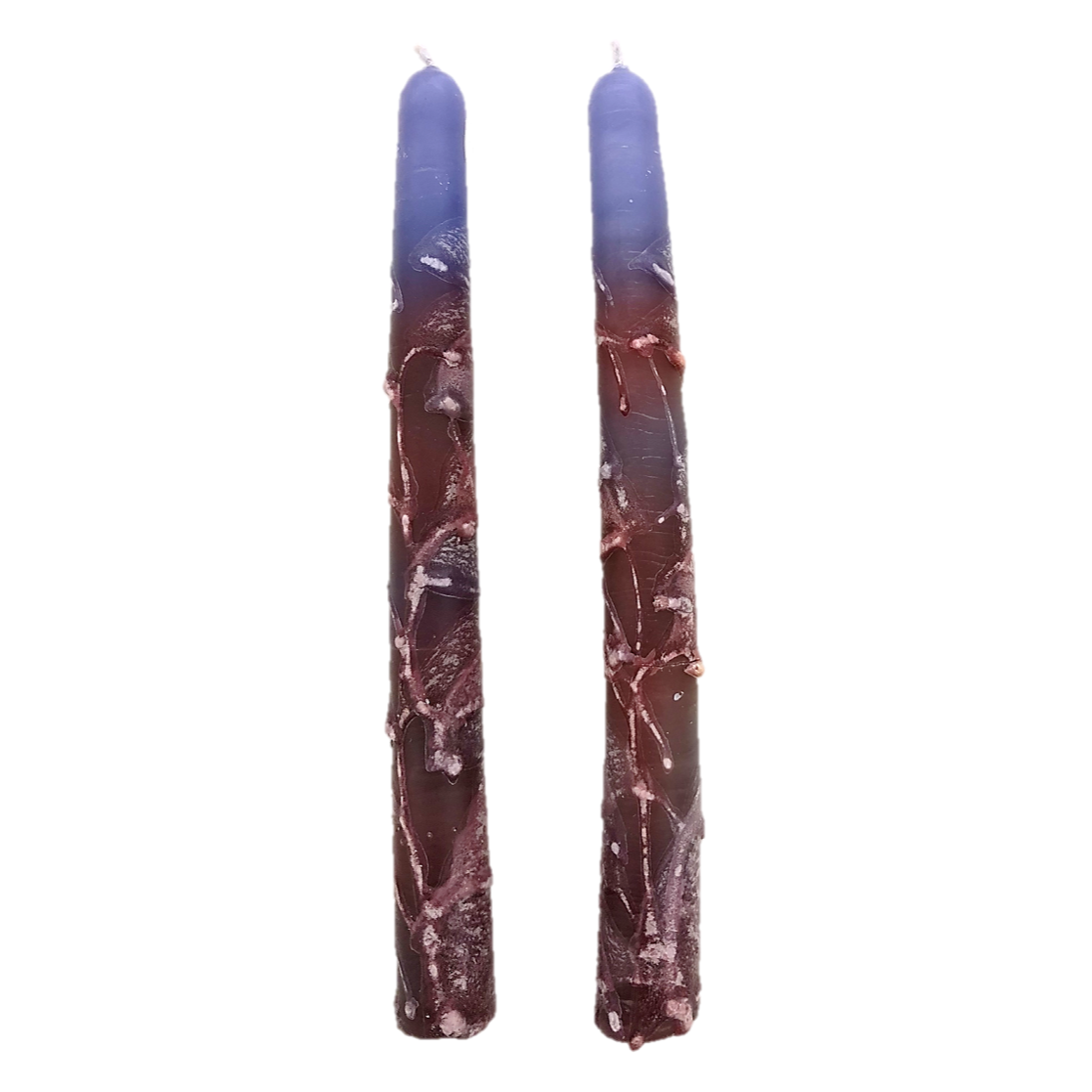 Hand Dipped Color Candles 10"