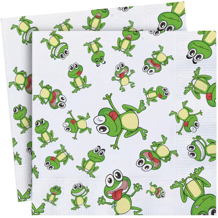 Passover Napkins - Frogs
