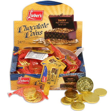 Lieber's Chocolate Coin Box