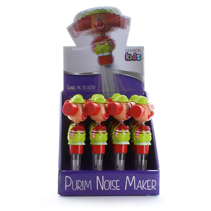 Purim Clown Noise Maker - 12PK