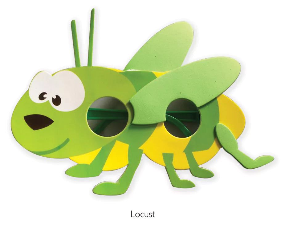 10 Plagues Foam Glasses