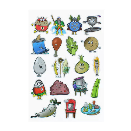 Passover Puffy Stickers