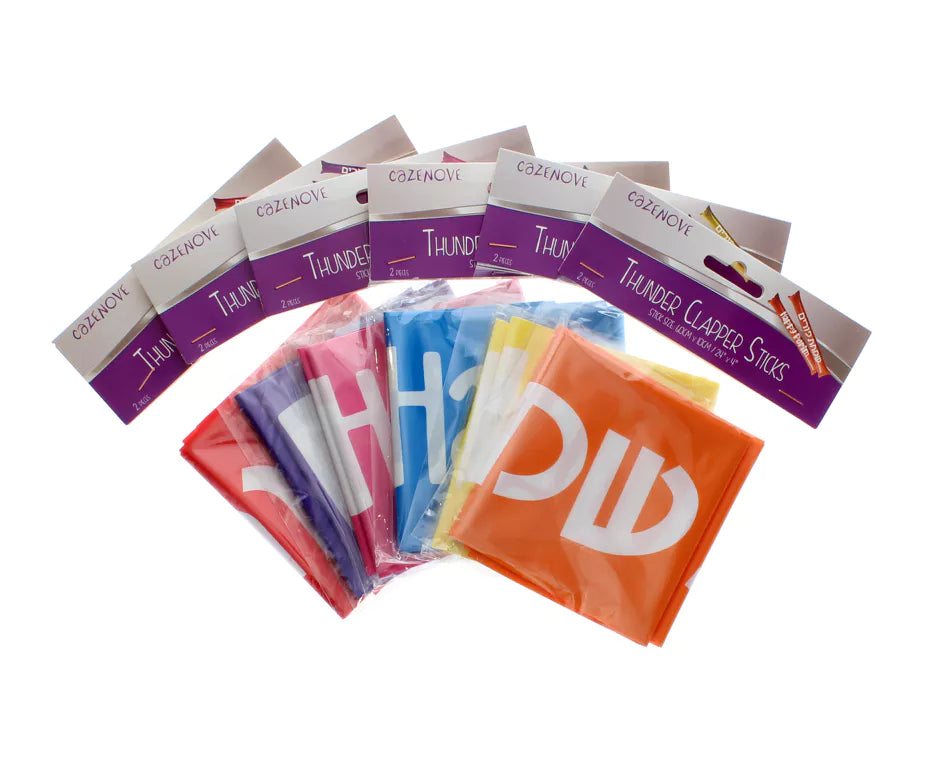 Purim Thunder Clapper Sticks - 2PK