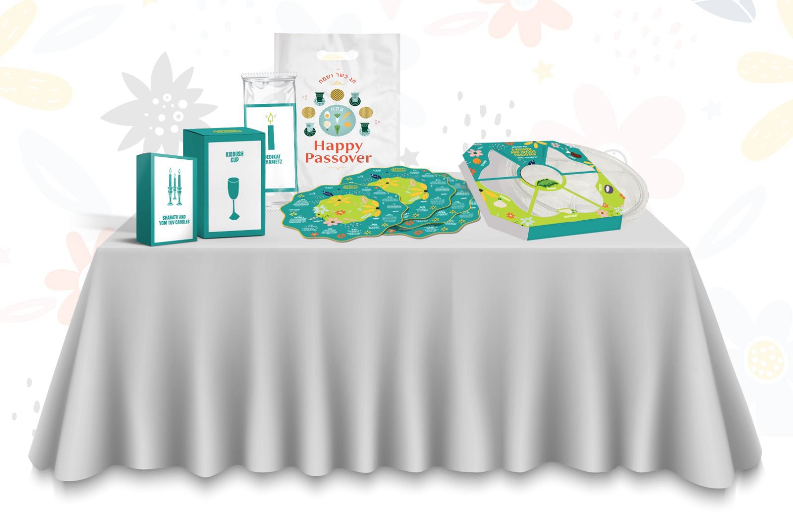 Pesach Seder Set - DIY Edition - 20PK