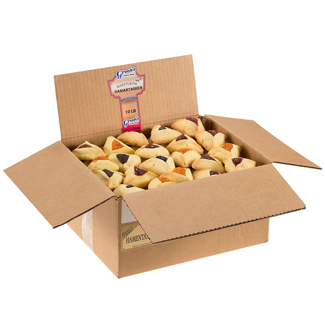 Green's Hamantashen 10Lb box