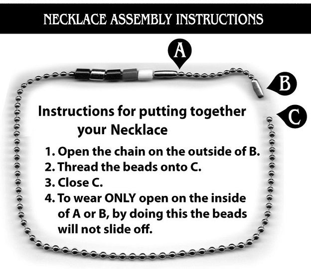 Hebrew Name CHAIN Necklace Craft