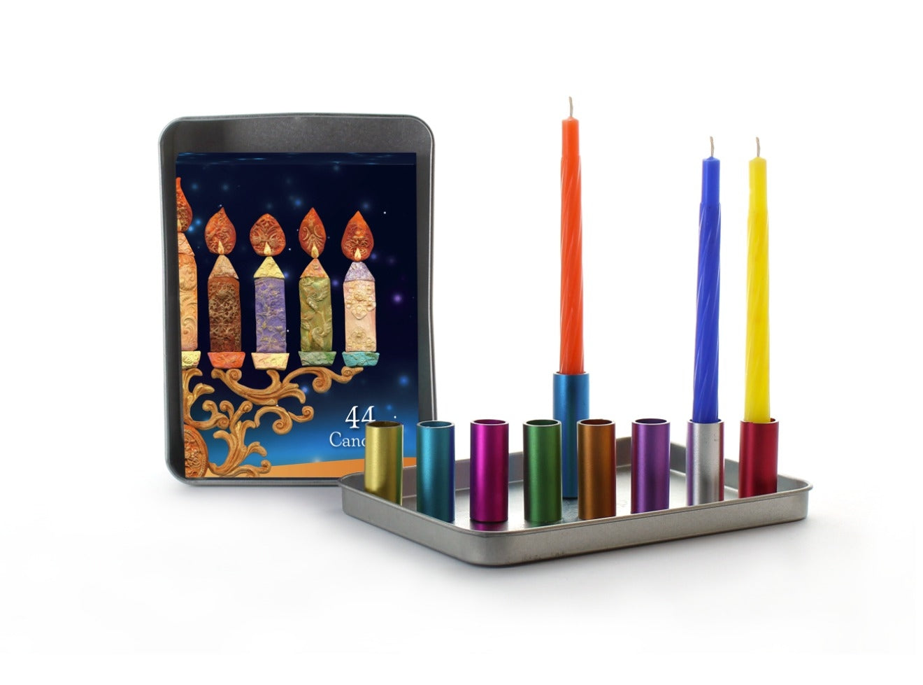 Magnetic Menorah Travel Kit