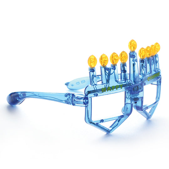 Chanukah Glasses - LED - SINGLES
