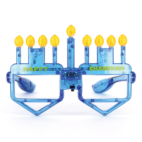 Chanukah Glasses - LED - SINGLES