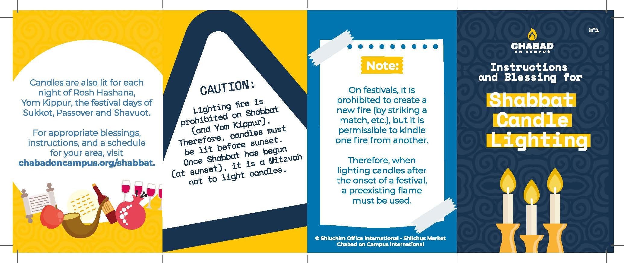 Neshek Box & Brochure - Chabad on Campus