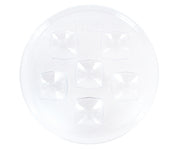 Seder Plate - Clear - 12 Pack