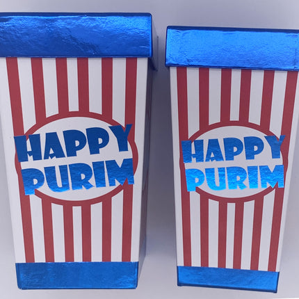 Trapezoid Happy Purim Box