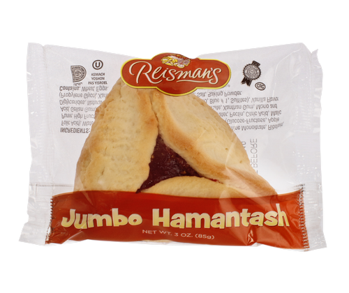 Reismans Jumbo Hamantashen (Case of 18)