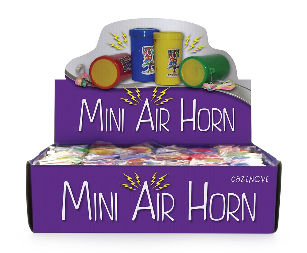 Purim Mini Air Horn - 12 PK