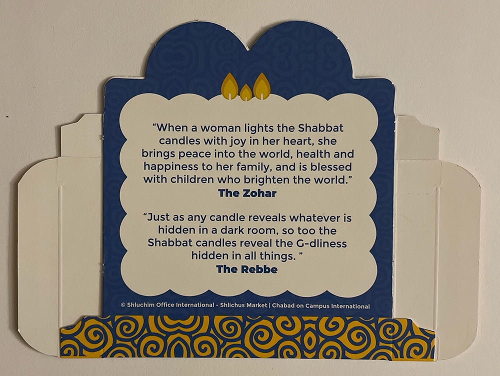 Neshek Box & Brochure - Chabad on Campus