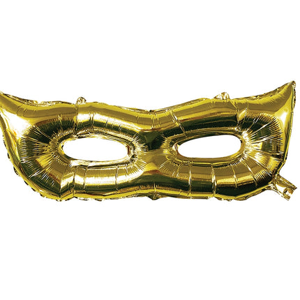 Purim Masquerade Balloon - Gold