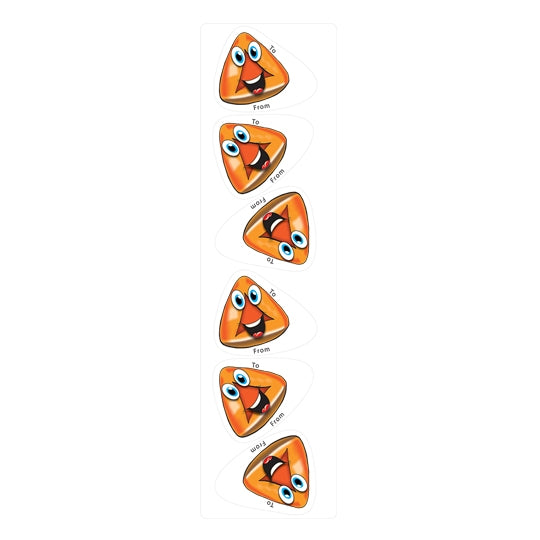 Purim Sticker Labels - Hamantash