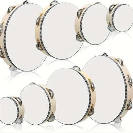 Wooden Tambourines - 4 Sizes