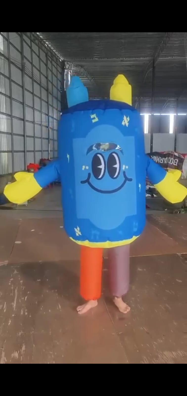 Inflatable Torah Costume