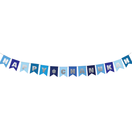 Happy Chanukah Foiled Bunting