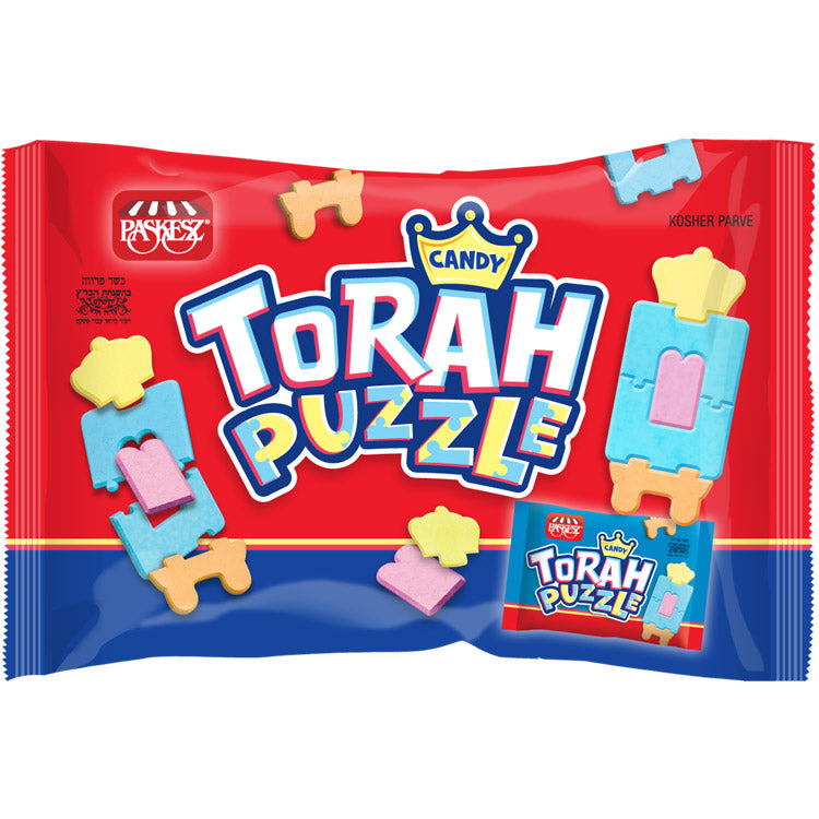 Candy Torah Puzzle family bag (10PC)