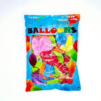 CHS 12" Latex Balloons - Bag of 100