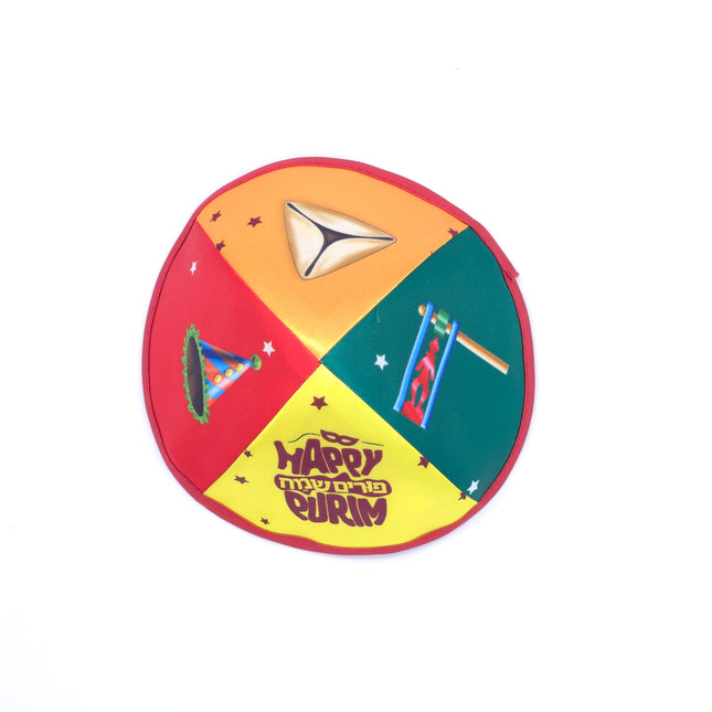 Purim Yarmulkah - Colorfull - 10PK