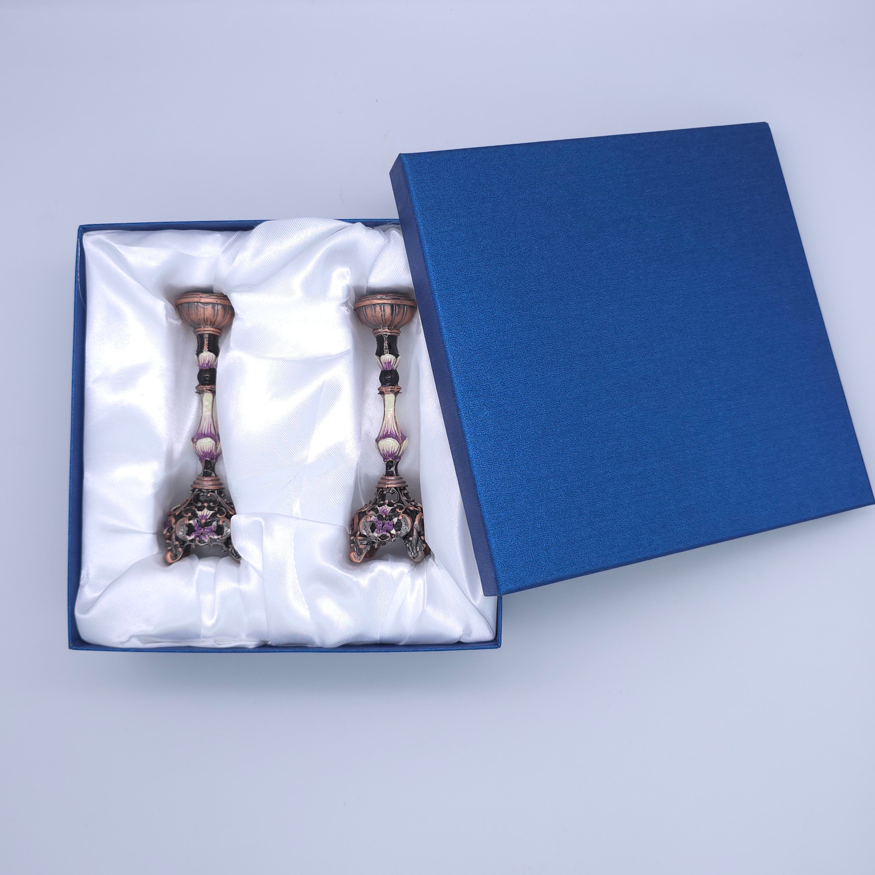 Jeweled Candlestick - PAIR 1131