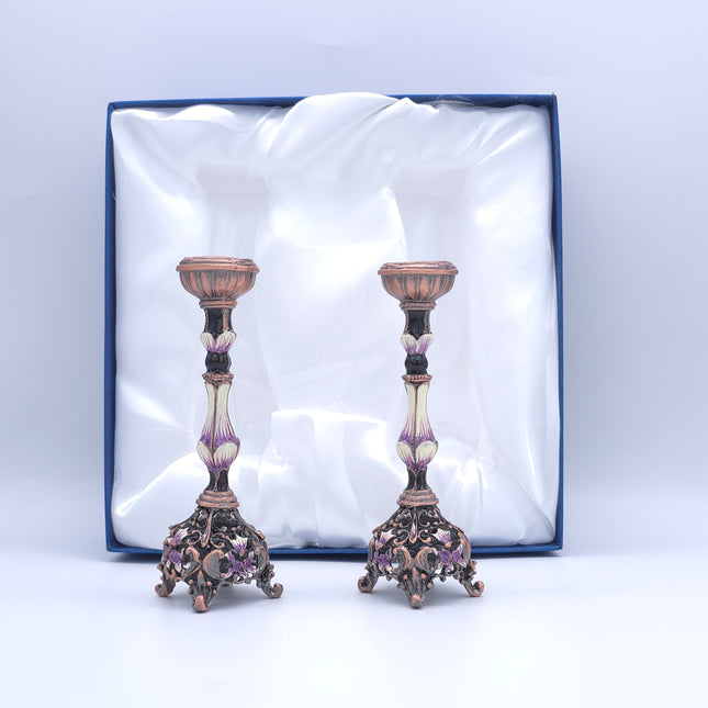 Jeweled Candlestick - PAIR 1131