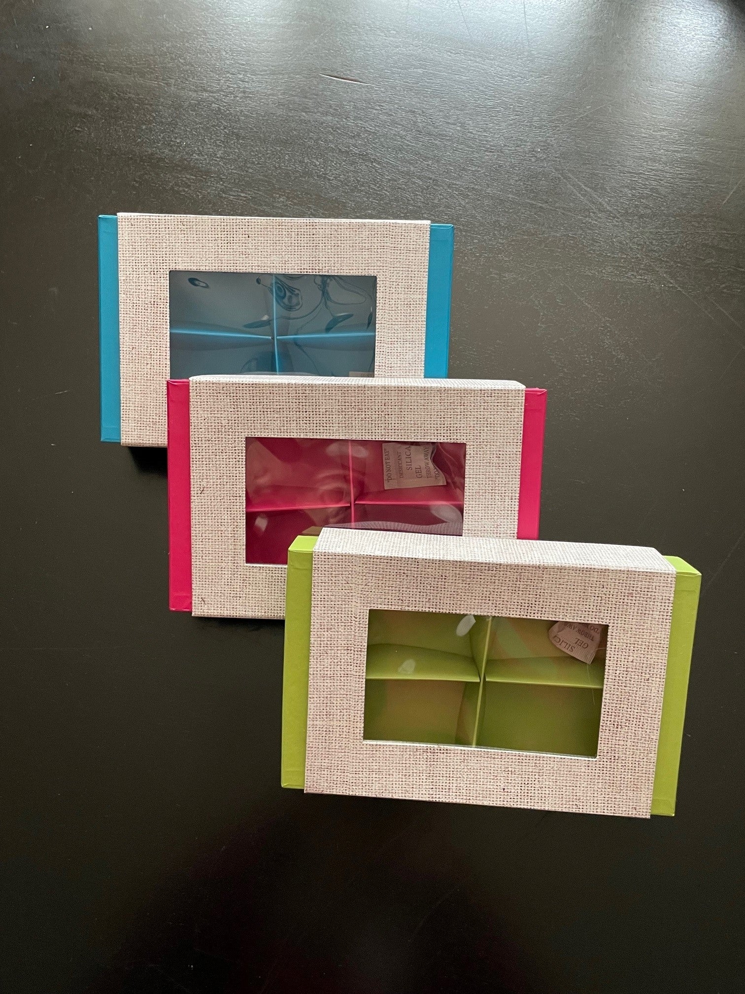 Rectangular Sectional Box with Flip Lid
