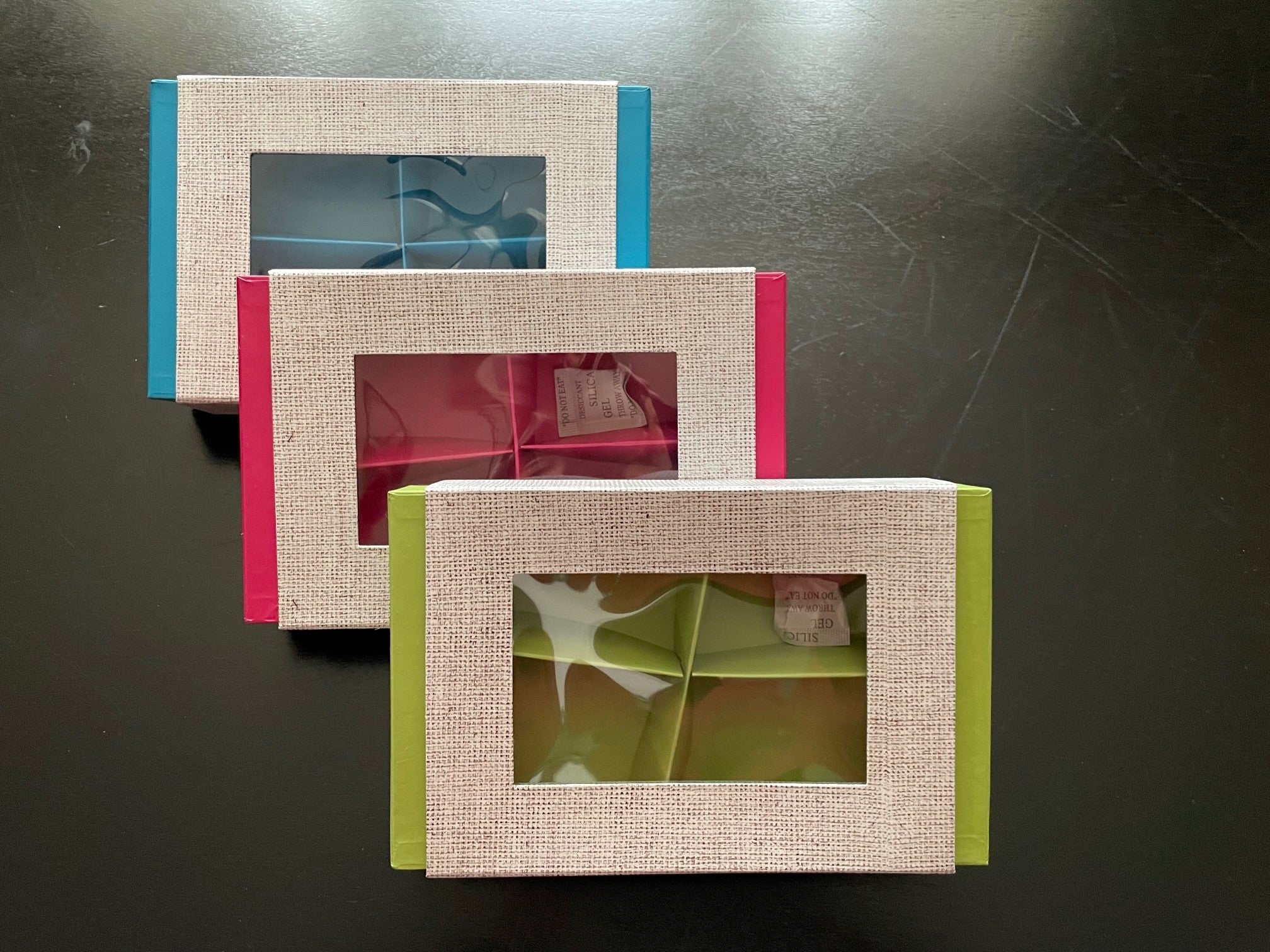 Rectangular Sectional Box with Flip Lid