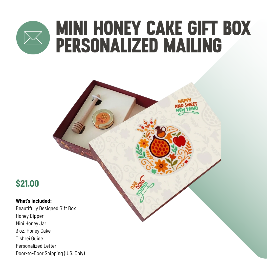 Mini Honey Cake Gift Box Personalized Mailing