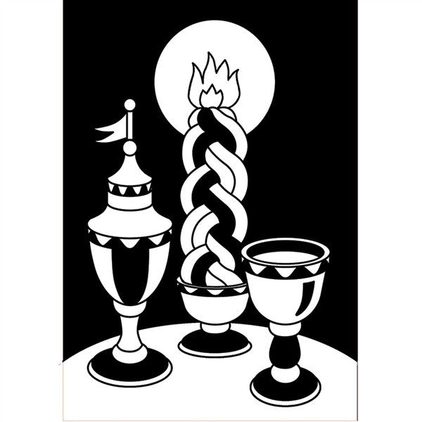 Havdalah Velvet Art - 12PK