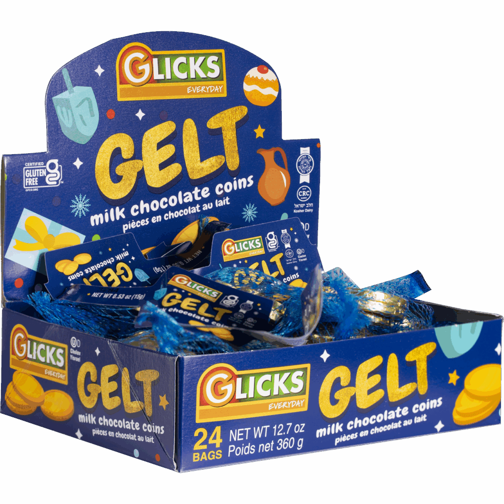 Glick's Chocolate coin box