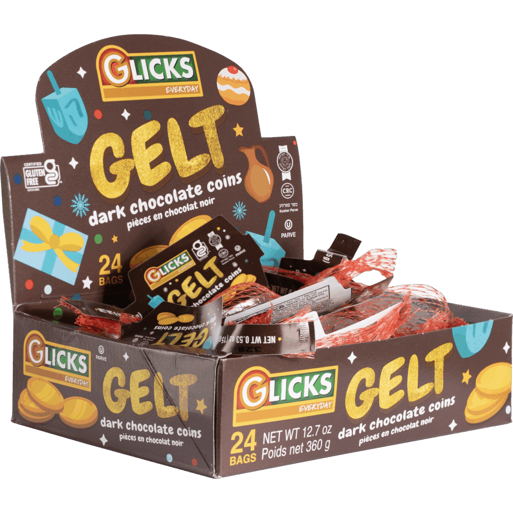 Glick's Chocolate coin box