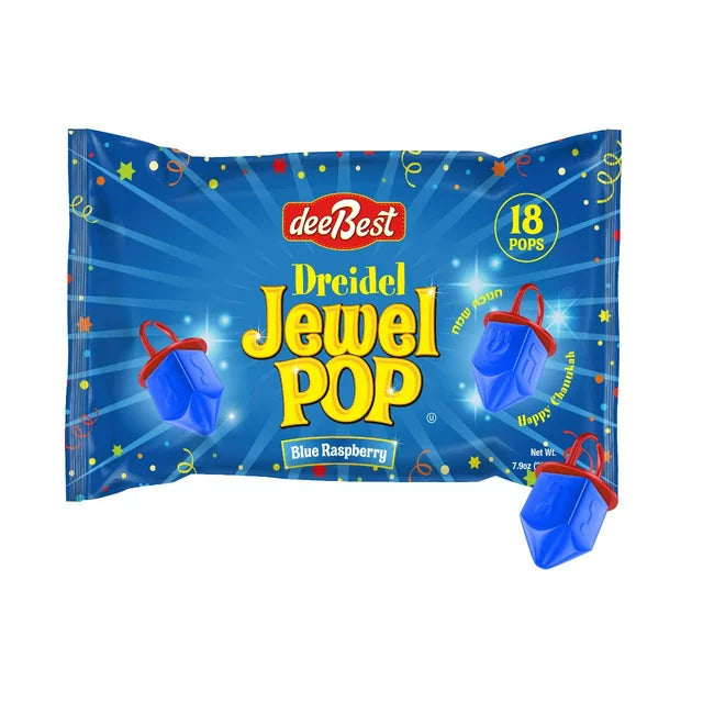 Dreidel Jewel Pops