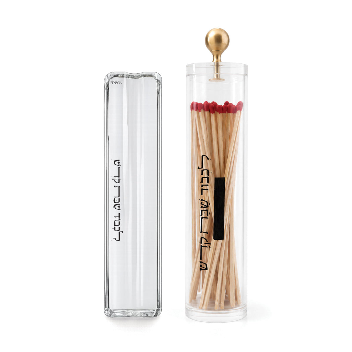 Long Matches & Crystal Tray