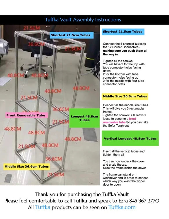 Fire & Water Proof Torah Vault