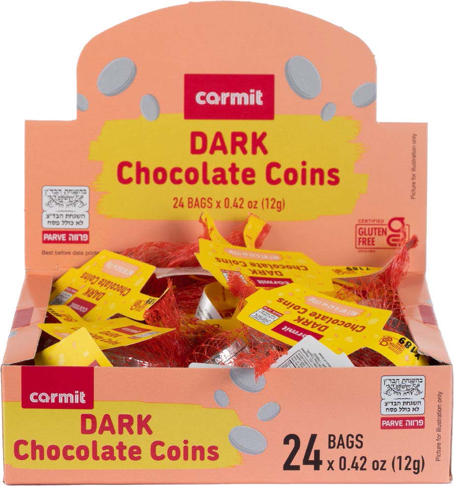 Carmit Chocolate Coin Box