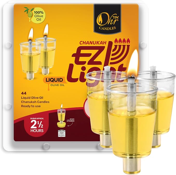 E-Z Light Oil Cup Set (Ner Mitzvah)