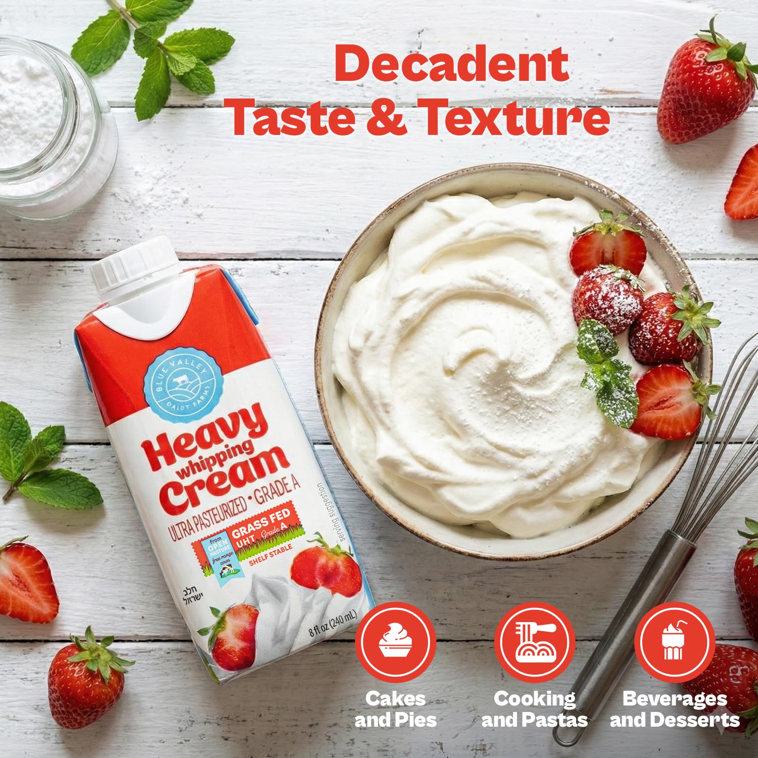 Shelf Stable UHT Heavy Cream 8OZ – Shlichus Market