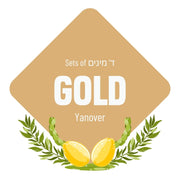 Lulav & Esrog - Gold Set (Yanover)