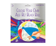 Color your own Alef Bet Beach Ball